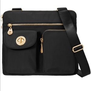 Baggallini Melbourne Black Crossbody Handbag